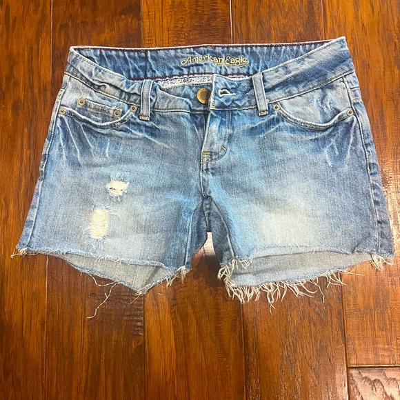 American Eagle Outfitters Pants - American Eagle blue jean shorts